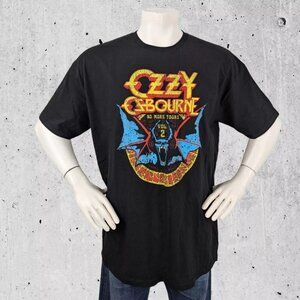 Ozzy Osbourne Black Graphic Tee